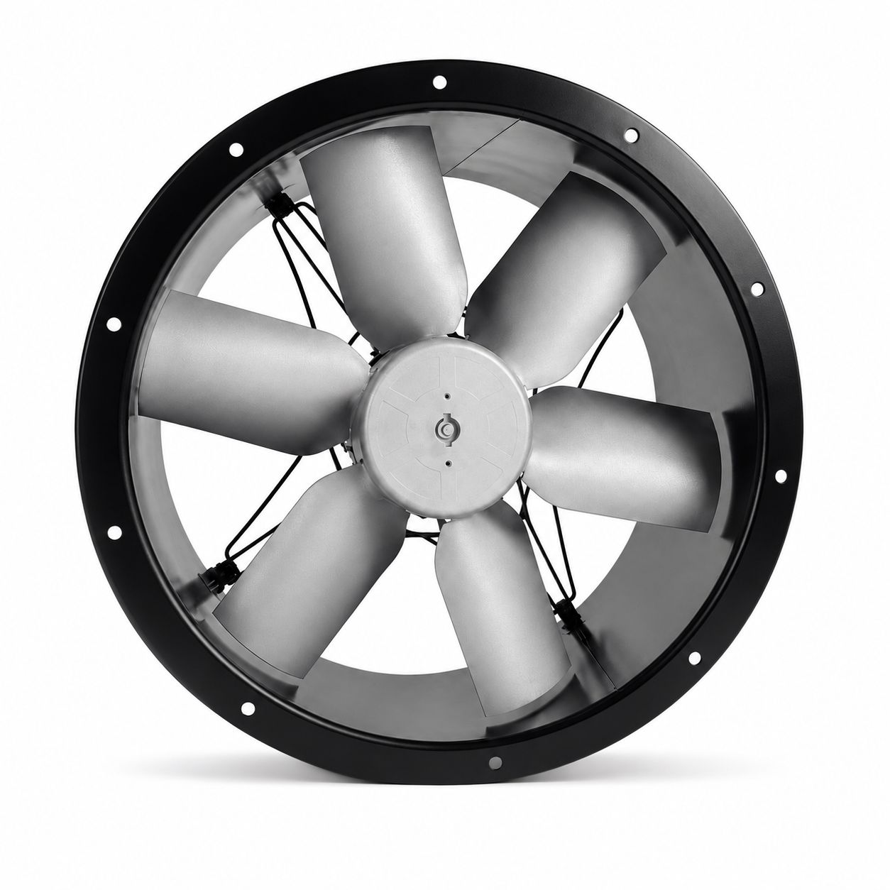 S&P - TCBB/4-500/G-B - CYLINDRICAL CASED AXIAL FLOW FAN W/ALUM