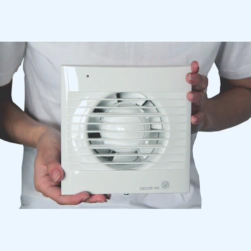 S&P - DECOR-100C - SLIMLINE AXIAL FAN  - مروحه شفط دورة مياه