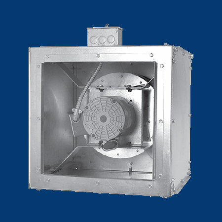 SQD1050 - 1/2HP - SQUARE IN-LINE CENTRIFUGAL FAN - 230/1/60Hz.