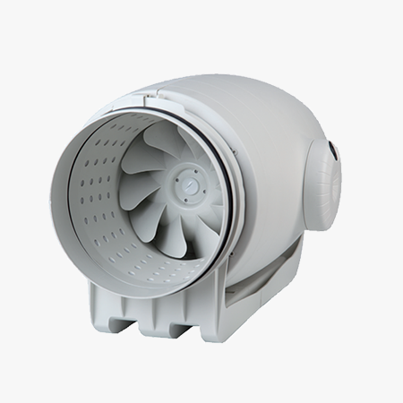 S&P - TD-250/100 SILENT - INLINE MIXED FLOW ULTRA QUIET FAN - 230V - مروحة خطية طرد مركزي 
