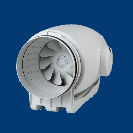 S&P - TD-250/100 SILENT - INLINE MIXED FLOW ULTRA QUIET FAN - 230V - مروحة خطية طرد مركزي 