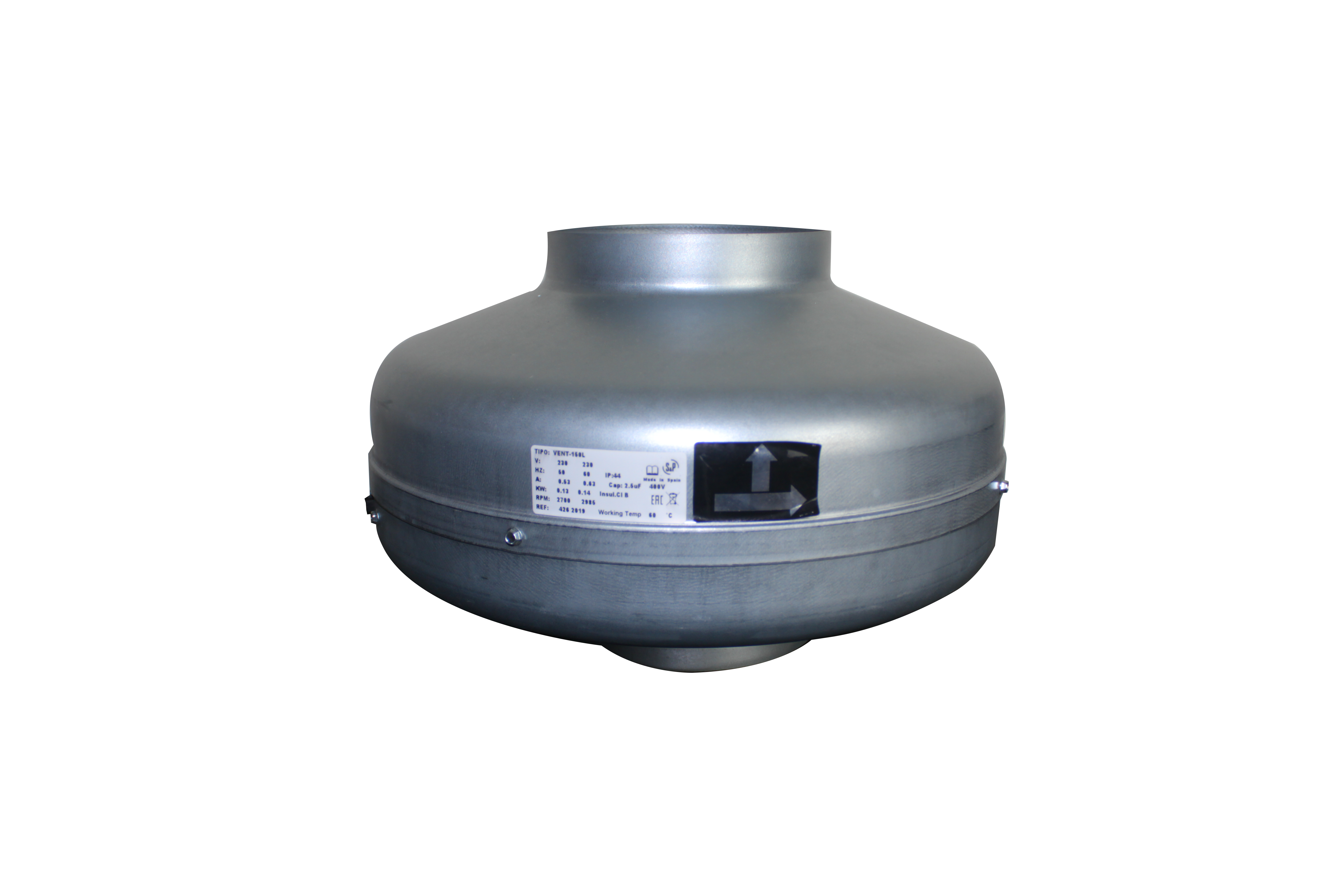 S&P - VENT-315NK - CENTRIFUGAL INLINE FAN - 230V - مراوح مخفيه طرد مركزي  