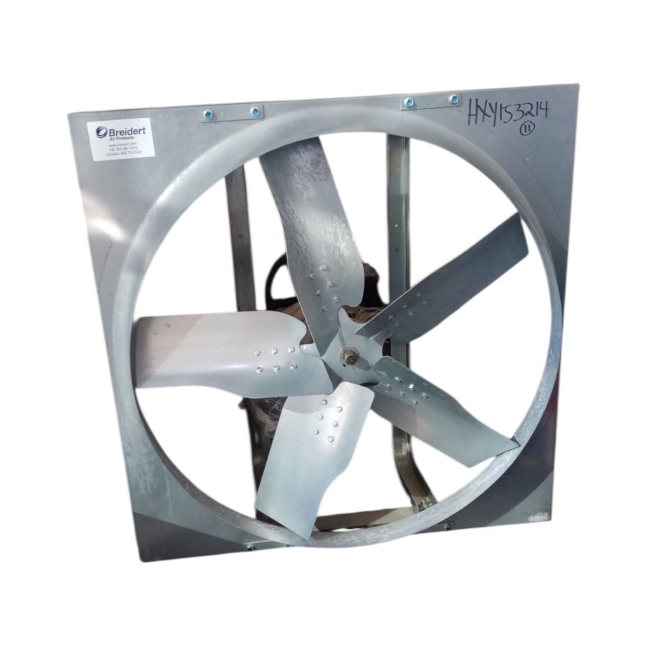 BREIDERT - S&P - LC36-1.5HP - WALL MOUNTED PROPELLER EXHAUST FAN - 230/1/60Hz.