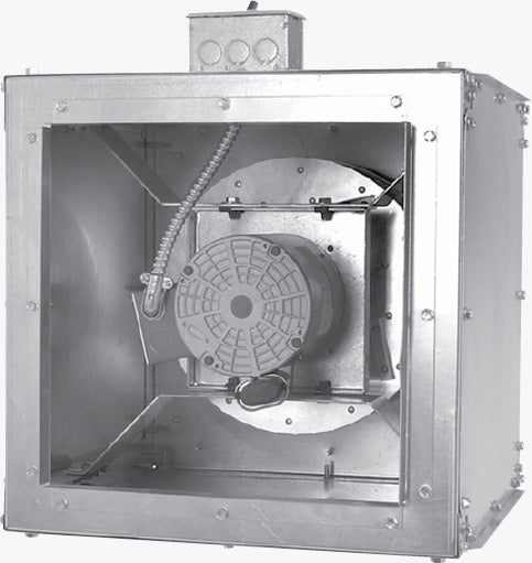 SQD1050 - 1/2HP - SQUARE IN-LINE CENTRIFUGAL FAN - 230/1/60Hz.
