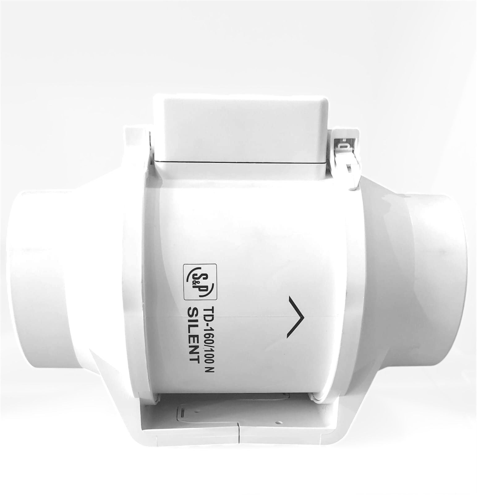 S&P - TD-160/100 N SILENT - INLINE MIXED FLOW ULTRA QUIET FAN – 220V