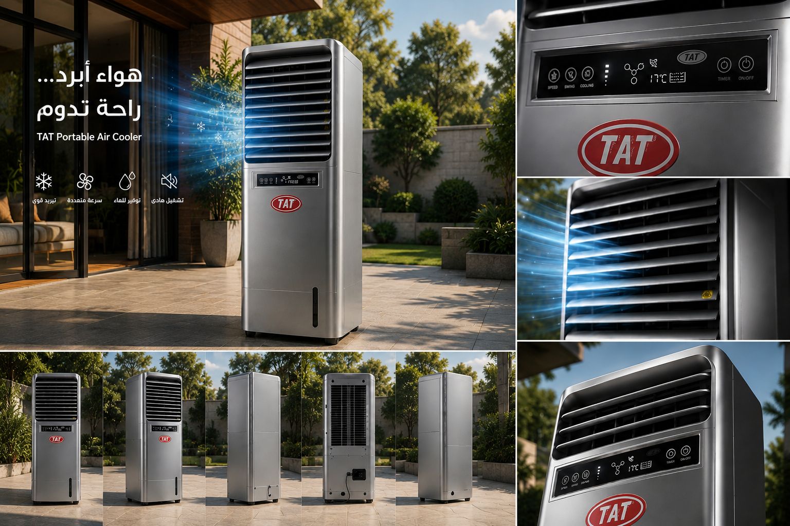 TAT - ACL-75 - PORTABLE DESERT COOLER - مكيف صحراوي