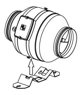 S&P - JETLINE 315 Centrifugal  Circular Duct Inline Fan -  مراوح شفط مخفية طرد مركزي 