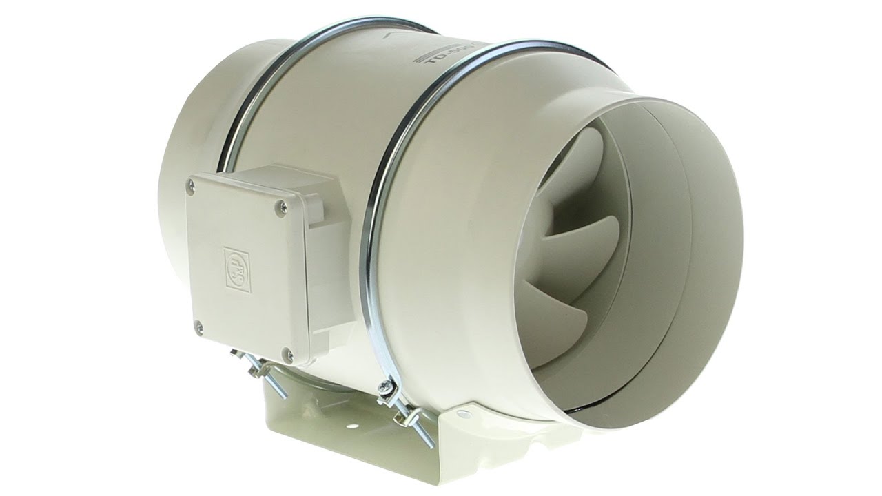 S&P - TD-6000/400 MIXVENT - INLINE MIXED FLOW DUCT FAN - 230V