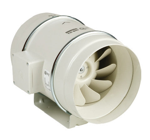 S&P - TD-1300/250 MIXVENT - INLINE MIXED FLOW DUCT FAN - 230V